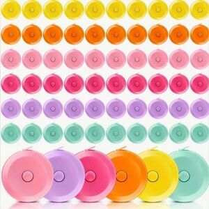 BUNDLE OF 2 TAPE MEASURE SET OF 2 RANDOM COLOR NEW
